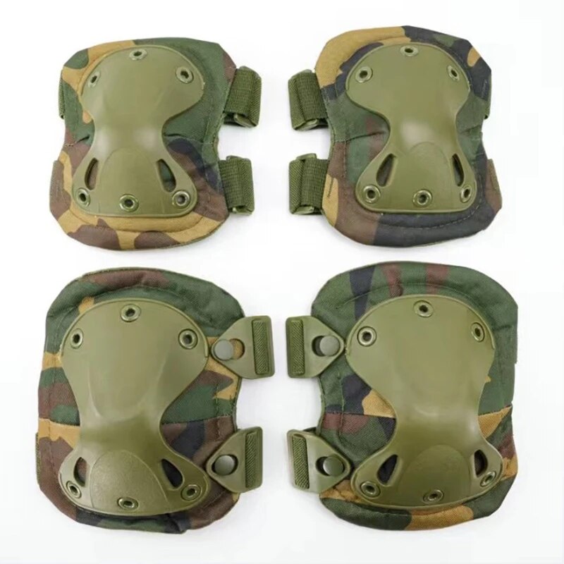 Mountain Biking Elbow Pads - مجموعة معدات الحماية التكتيكية الخارجية مكونة