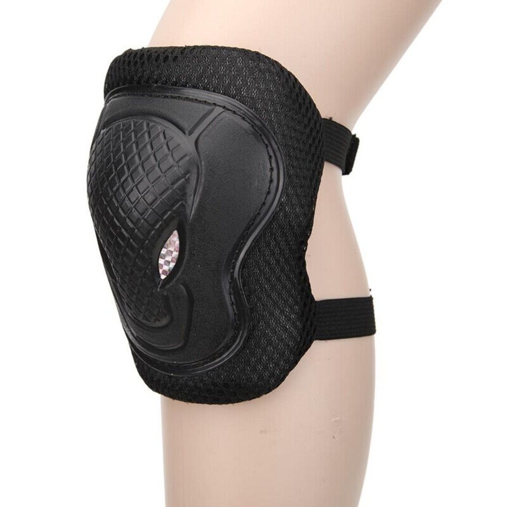 6 قطع مجموعة واقيات الركبة وال - مراجعة Mountain Biking Elbow Pads وسعره